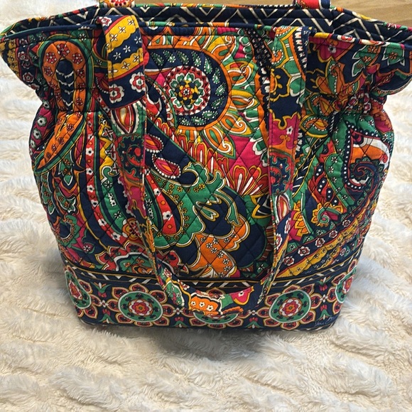 Vera Bradley Laura Venetian Paisley Tote - Picture 2 of 9